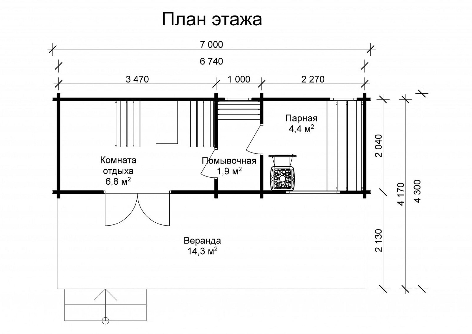 Мобильная баня МБ 103